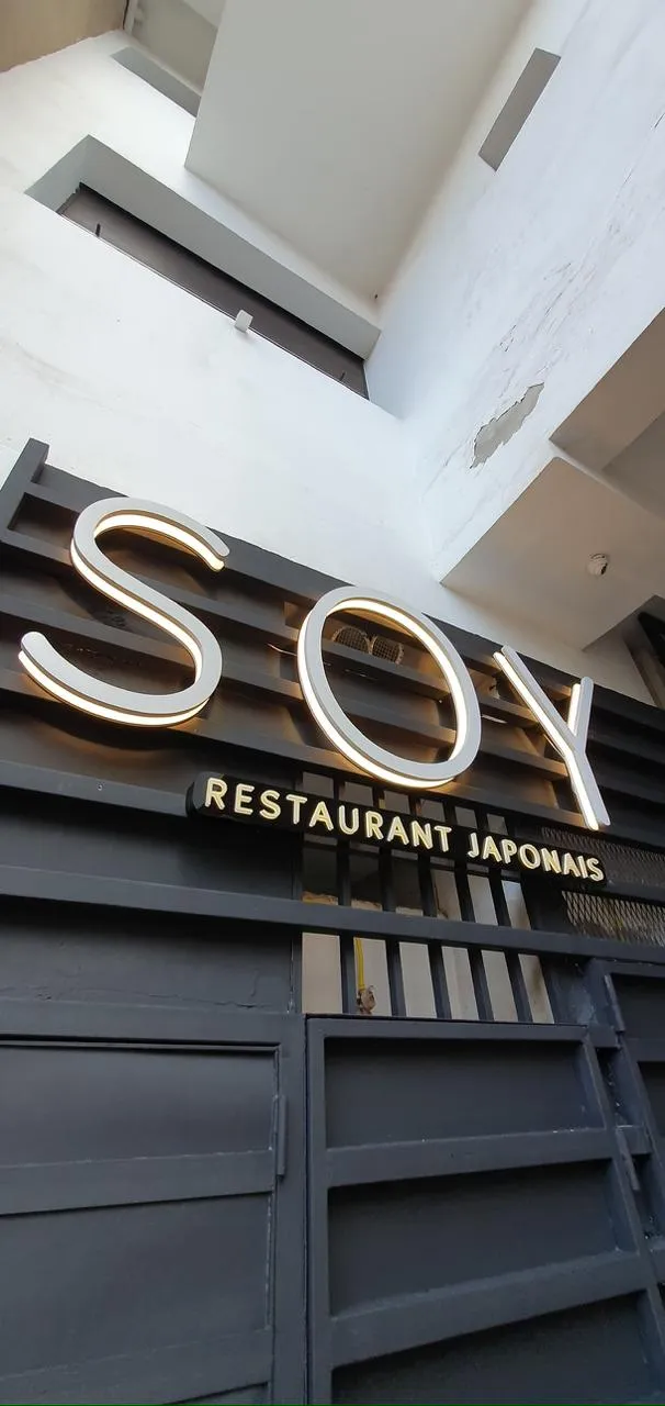 Enseigne SOY Restaurant - Enseignes lumineuses Casablanca | WORTHLICH